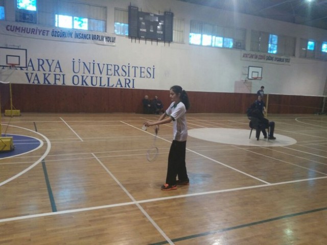 Badmintonda seçmeler yapıldı