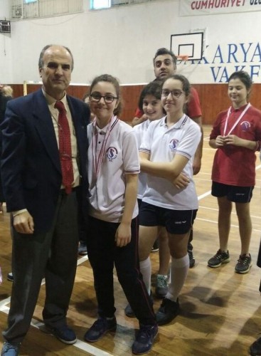 Badmintonda ödüller verildi