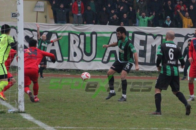 Sakaryaspor-Bergama Belediye:1-1
