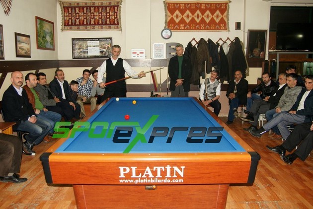 Geleneksel Bilardo Turnuvası Sona Erdi