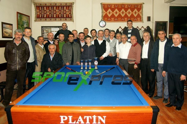 Geleneksel Bilardo Turnuvası Sona Erdi