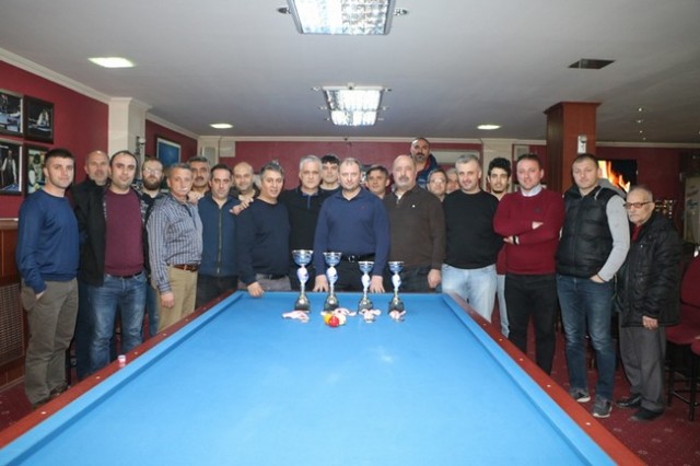 Bilardo da Ödüller Verildi