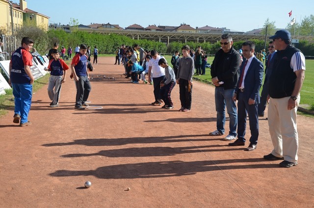 Küçükler Bocce İl Birinciliği Yarışmaları Yapıldı