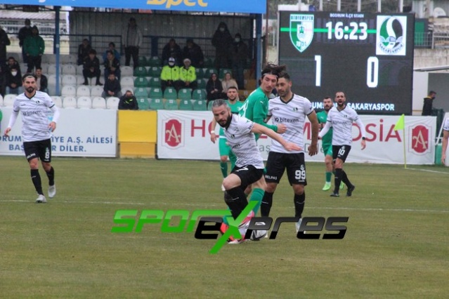 Bodrumspor-Sakaryaspor maçı fotoğrafları