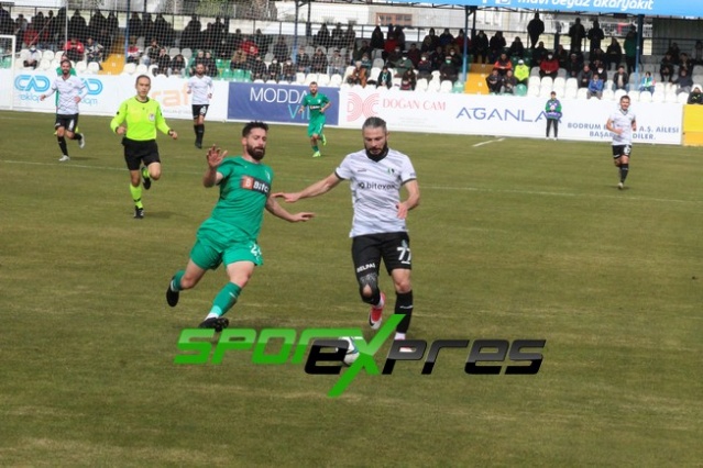 Bodrumspor-Sakaryaspor maçı fotoğrafları
