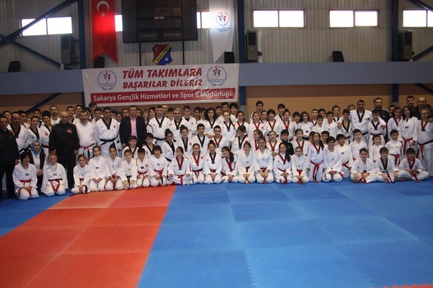 Taekwondo'da DAN sınavı yapıldı