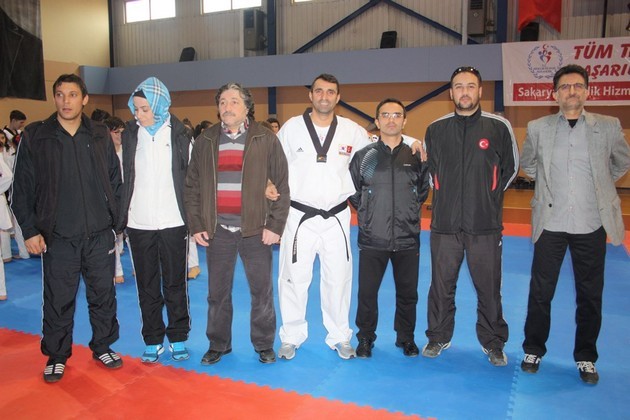 Taekwondo'da DAN sınavı yapıldı