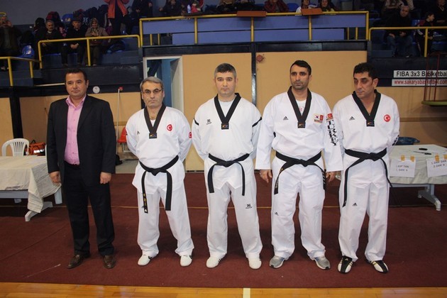 Taekwondo'da DAN sınavı yapıldı