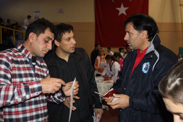 Taekwondo'da DAN sınavı yapıldı