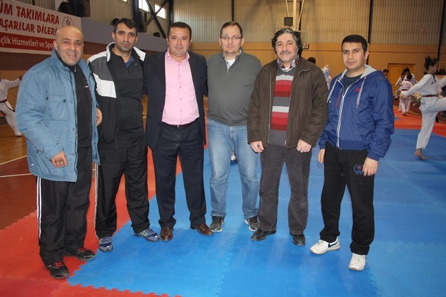 Taekwondo'da DAN sınavı yapıldı