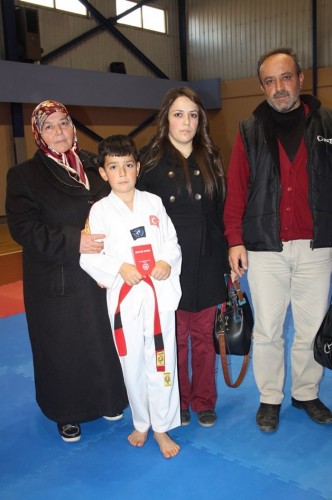 Taekwondo'da DAN sınavı yapıldı
