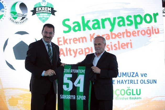 Ekrem Karaberberoğlu Tesisleri açıldı