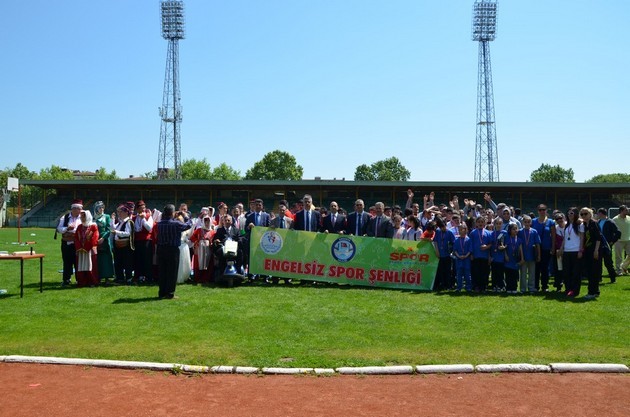 Engelsiz Spor Şenliği düzenlendi