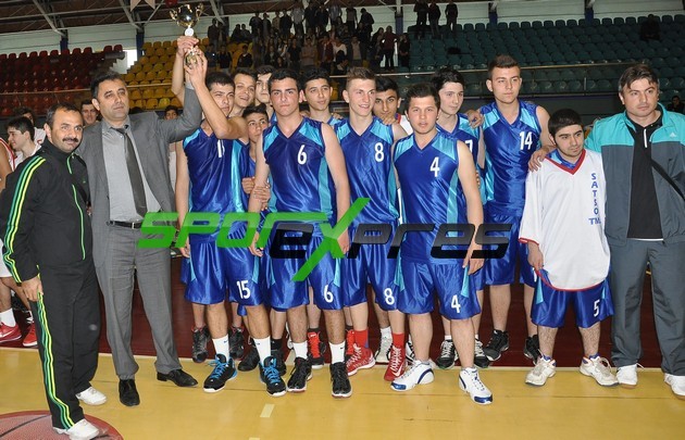 Basketbol'da Şampiyon SATSO Meslek Lisesi
