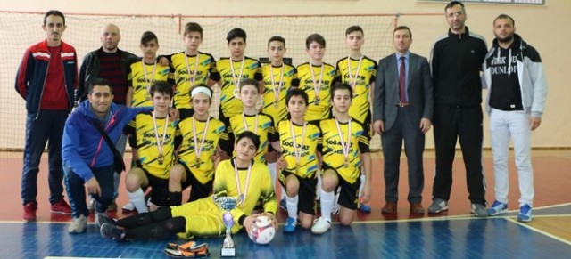 Futsal’da kupa coşkusu
