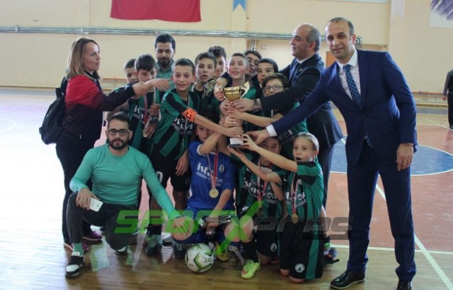 Küçükler Futsalda şampiyonlar belli oldu
