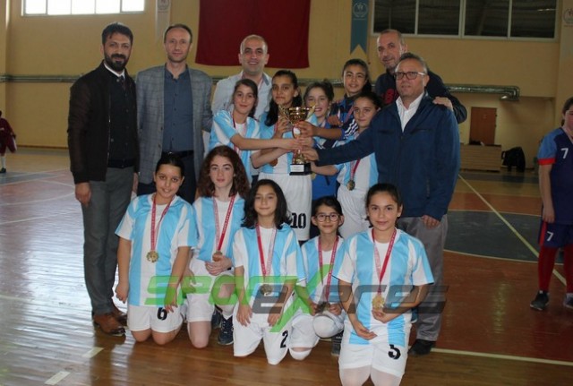 Küçükler Futsalda şampiyonlar belli oldu