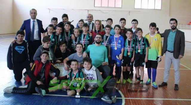 Küçükler Futsalda şampiyonlar belli oldu
