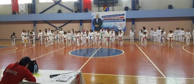 Taekwon-Doda Yılın İlk Sınavı yapıldı