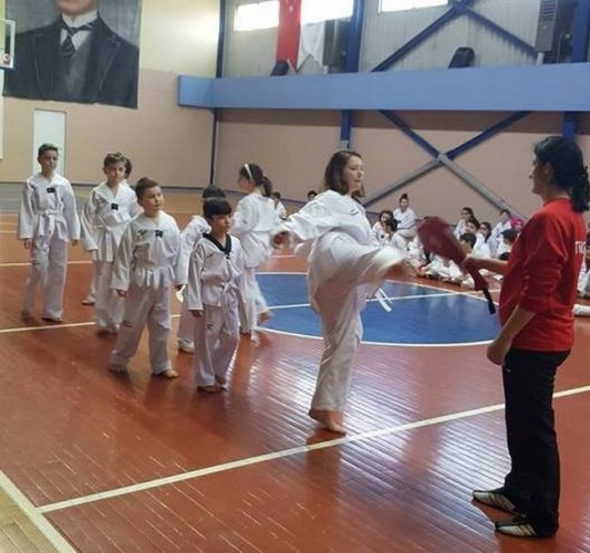 Taekwon-Doda Yılın İlk Sınavı yapıldı