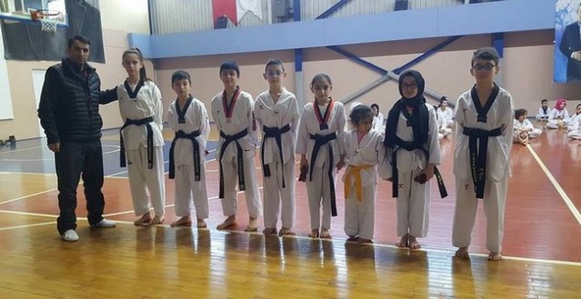 Taekwon-Doda Yılın İlk Sınavı yapıldı
