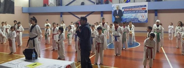 Taekwon-Doda Yılın İlk Sınavı yapıldı