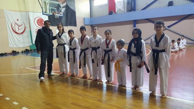 Taekwon-Doda Yılın İlk Sınavı yapıldı