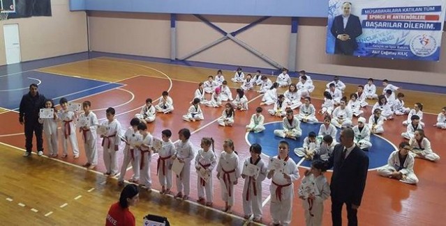 Taekwon-Doda Yılın İlk Sınavı yapıldı