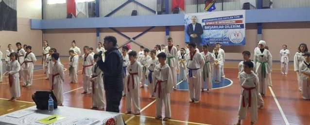 Taekwon-Doda Yılın İlk Sınavı yapıldı