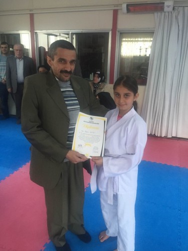 Geyve'de Kuşak İmtihanı yapıldı