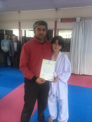 Geyve'de Kuşak İmtihanı yapıldı