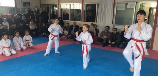Geyve’li Karateciler Renklendi