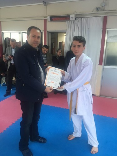 Geyve'de Kuşak İmtihanı yapıldı
