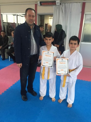 Geyve'de Kuşak İmtihanı yapıldı