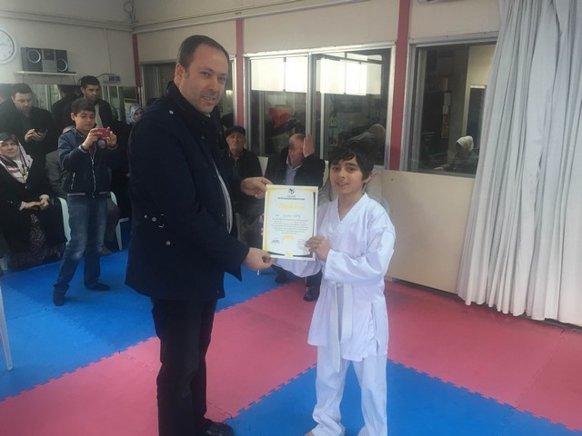 Geyve'de Kuşak İmtihanı yapıldı