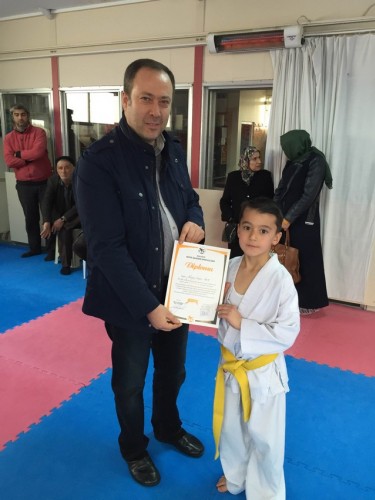Geyve'de Kuşak İmtihanı yapıldı