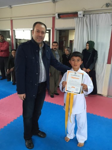 Geyve'de Kuşak İmtihanı yapıldı