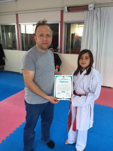 Geyve'de Kuşak İmtihanı yapıldı