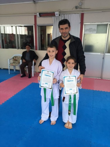 Geyve'de Kuşak İmtihanı yapıldı