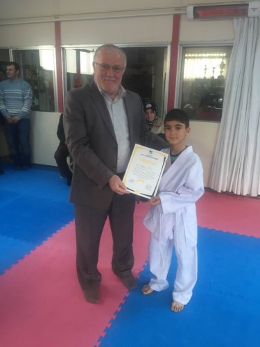 Geyve'de Kuşak İmtihanı yapıldı