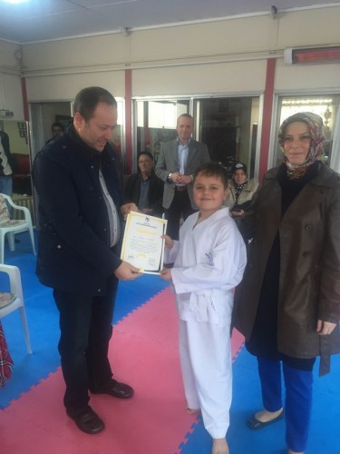 Geyve'de Kuşak İmtihanı yapıldı