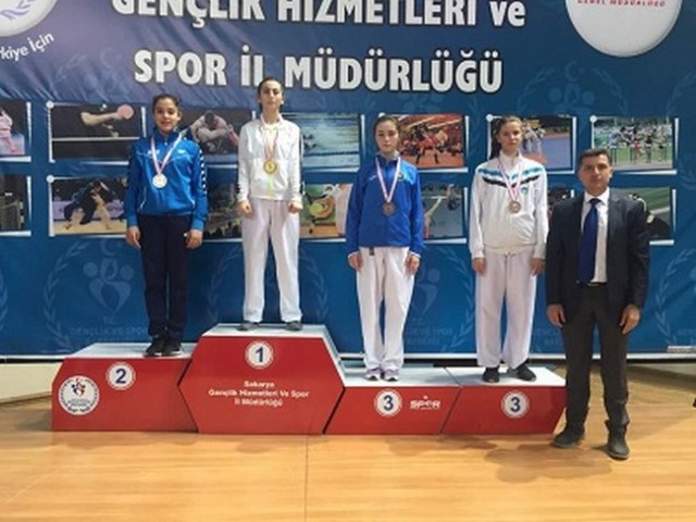 Geyveli Karatecilerden 35 madalya
