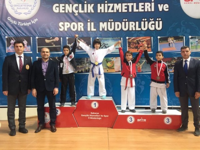 Geyveli Karatecilerden 35 madalya