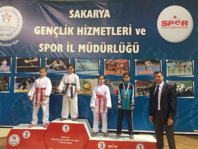 Geyveli Karatecilerden 35 madalya