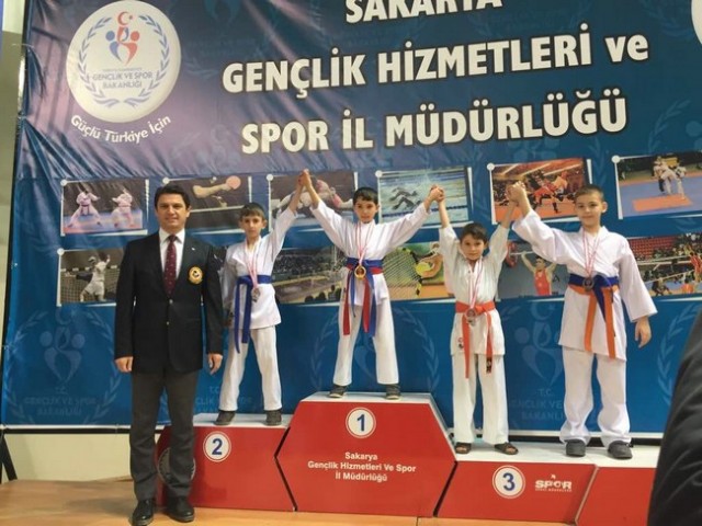 Geyveli Karatecilerden 35 madalya