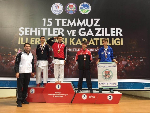 Geyveli sporcular Coştu