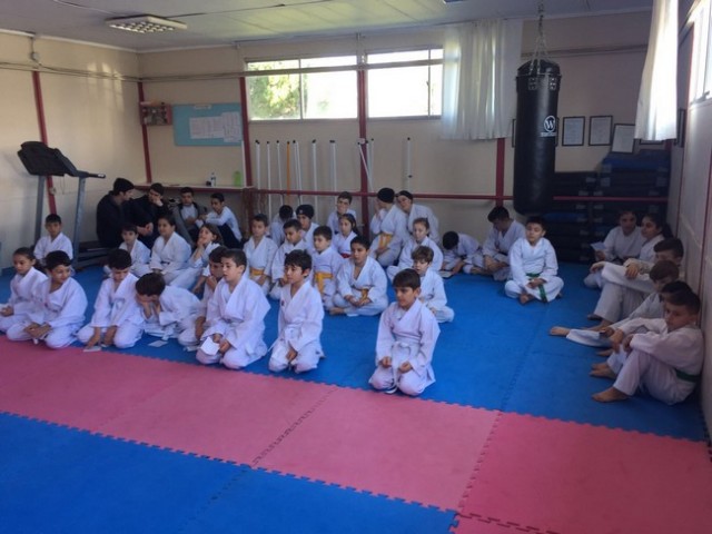 Geyve Karate branşı kuşak sınavları yapıldı