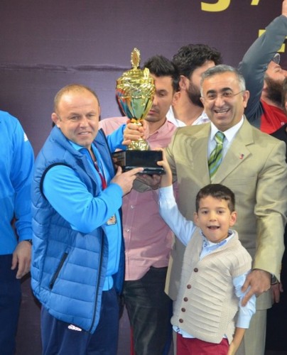 Büyükler Güreş Ligi sona erdi