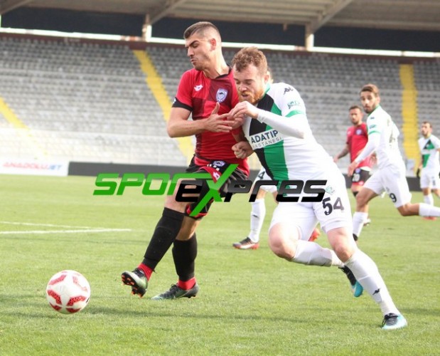 Hacettepespor-Sakaryaspor: 0-0