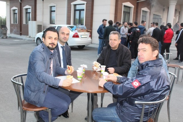 Hakemler Mangalda Buluştu